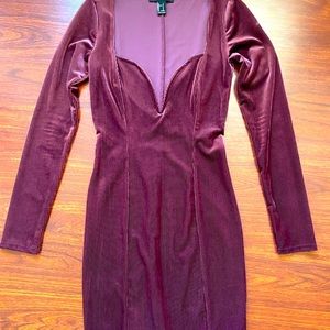 Velvet dress